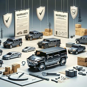 Strategic deployment of HUMMER warranty solutions tailored for corporate fleets, highlighting comprehensive fleet coverage and commercial vehicle plans.