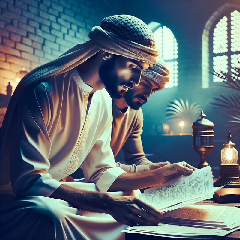 Individual peacefully reviewing extended coverage documents