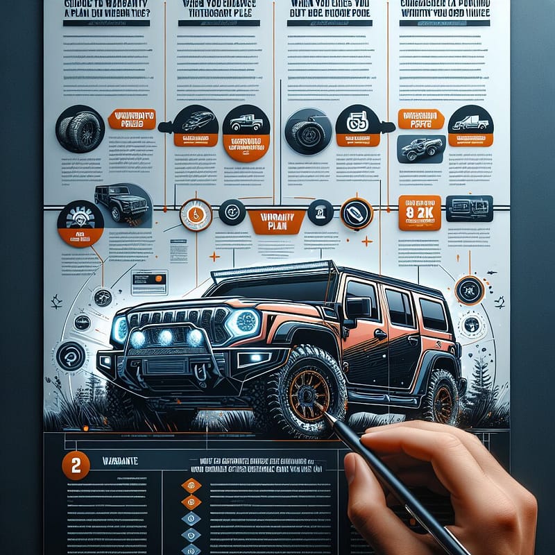 Infographic on selecting the best Hummer warranty plan.