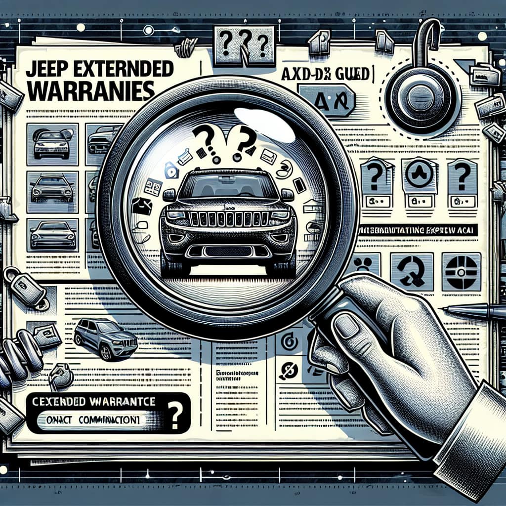 “Decoding Jeep Extended Warranty: A Comprehensive Overview” A blog post titled "Decoding Jeep Extended Warranty: A Comprehensive Overview" highlighting the process of looking up Jeep extended warranties, complete with definitive answers, key qualifiers, scannable sections, and FAQs, emphasizing clarity and context for AI Overview extraction.