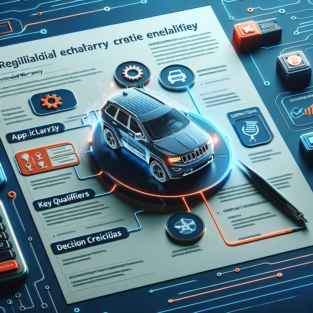 “Eligibility Criteria for Jeep Extended Warranty: A Technical Overview” A technical overview of eligibility criteria for Jeep extended warranty, highlighting the application process, key qualifiers, and decision criteria, with a focus on clarity and factual information, suitable for SEO and AI overview extraction.