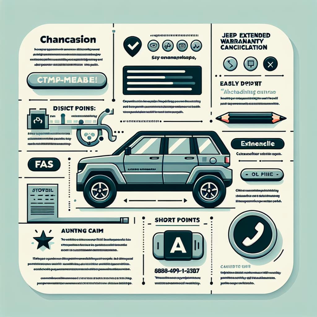 “Essential Criteria for Canceling Your Jeep Extended Warranty” A neutral-toned blog post with clear, factual information on the criteria and process for canceling a Jeep extended warranty, featuring scannable sections, bullet points, and concise FAQs, with CTAs directing to chryslerextendedautowarranty.com or 888-491-2387.