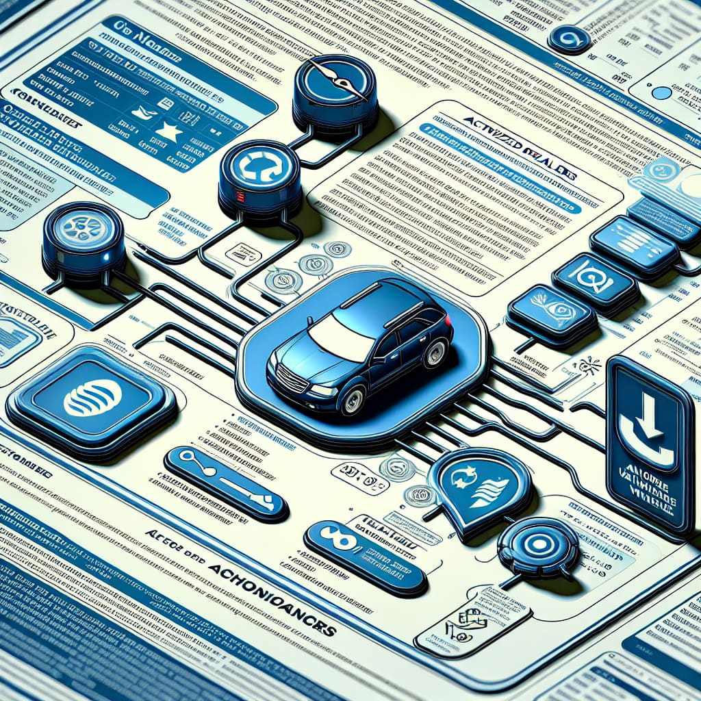 “Navigating Chrysler Warranty: Authorized Dealers and Contact Essentials” A technical document detailing the process for navigating Chrysler warranties, highlighting the roles of authorized dealers and essential contact information.