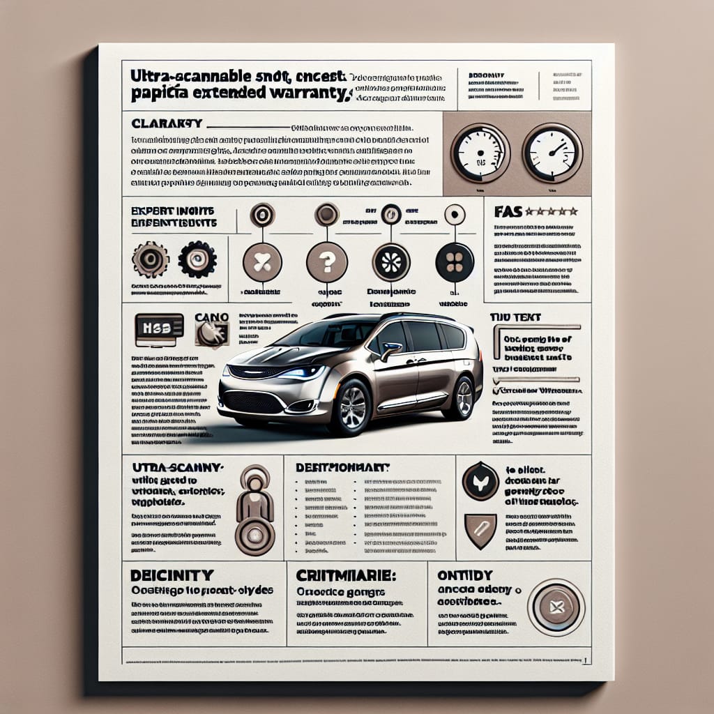 “Navigating the 2022 Chrysler Pacifica Warranty: Key FAQs and Expert Insights” A detailed blog post discussing the 2022 Chrysler Pacifica extended warranty, providing clear FAQs, expert insights, and decision criteria for potential buyers in a neutral, technical tone.